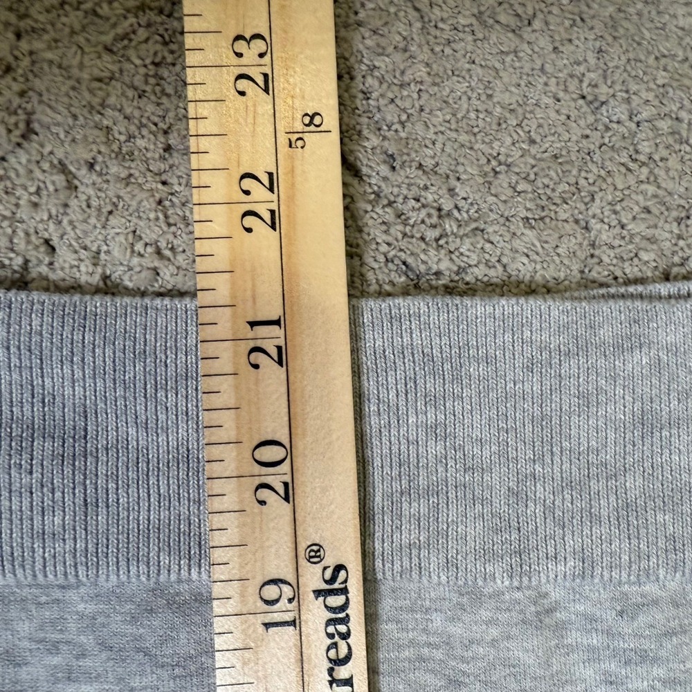 J.Crew Womens Gray Cotton Blend Sleeveless Crewneck Sweater Vest Size M - Picture 6 of 7